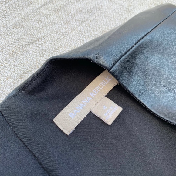 Black Fitted Banana Republic Dress - Picture 4 of 4